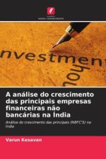 A análise do crescimento das principais empresas financeiras não bancárias na Índia