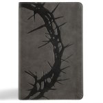 NASB Large Print Personal Size Reference Bible, Charcoal Leathertouch, Indexed