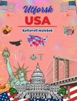 Utforsk USA - Kulturell malebok - Kreativ design av amerikanske symboler