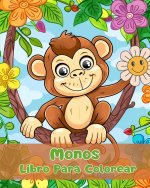 Libro Para Colorear de Monos