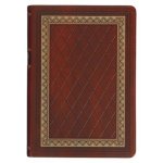 KJV Study Bible Faux Leather, Saddle Tan/Diamond