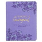 Devotional Strong & Courageous Faux Leather