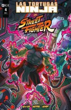 LAS TORTUGAS NINJA VS STREET FIGHTER 4