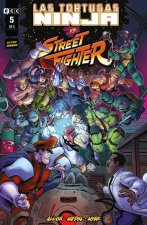 LAS TORTUGAS NINJA VS STREET FIGHTER 5