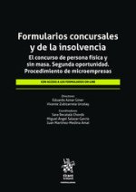 FORMULARIOS CONCURSALES Y DE LA INSOLVENCIA. EL CONCURSO DE