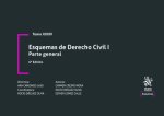 ESQUEMAS DE DERECHO CIVIL I PARTE GENERAL 6ª EDICION TOMO XX