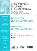 Journal International de Bioéthique et d'Ethique des Sciences 3-2023