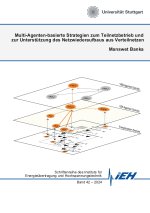 Multi-Agenten-basierte Strategien zum Teilnetzbetrieb und zur Unterstützung des Netzwiederaufbaus aus Verteilnetzen