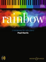 PAUL HARRIS : RAINBOW, 7 MINIATURES FOR SOLO PIANO, RECUEIL + ENREGISTREMENT(S) EN LIGNE