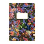 Hefte A5 Pattern Vogelbeere blau