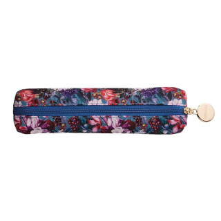 Easy Pencil Case Blumenbouquet petrol ()