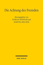 Die Achtung des Fremden