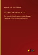 Constitution Française de 1875