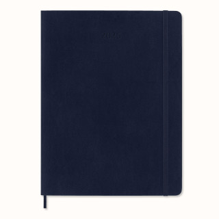 Moleskine 12 Monate Wochen Notizkalender 2025, XL