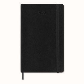 Moleskine 12 Monate Monats Notizkalender 2025, Large/A5