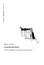 densità dello spazio. Le forme dell'abitare nell'opera di Leonardo Ricci