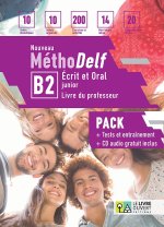 NOUV METHODELF B2 PACK PROF 2 TESTS+CD