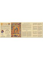 Lot de 25 ex - Dépliant couleurs sur les 20 mystères du Rosaire
