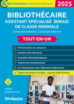 Bibliothécaire assistant spécialisé classe normal – Tout-en-un (Catégorie B  – Concours 2025)