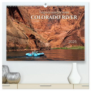 Impressionen vom Colorado River (hochwertiger Premium Wandkalender 2025 DIN A2 quer), Kunstdruck in Hochglanz