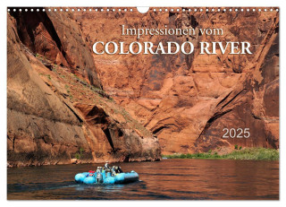Impressionen vom Colorado River (Wandkalender 2025 DIN A3 quer), CALVENDO Monatskalender
