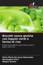 Biscotti senza glutine con legumi verdi e farina di riso