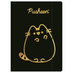 Teczka z gumką A4 300 g/m2. PUSHEEN GOLD