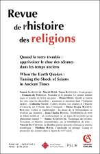 Revue de l'histoire des religions - Nº2/2024