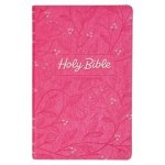 KJV Bible Gift Edition Faux Leather, Pink
