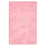 KJV Bible Gift Edition Faux Leather, Light Pink