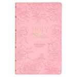 KJV Bible Gift Edition Faux Leather, Light Pink