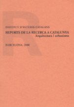 REPORTS DE LA RECERCA A CATALUNYA ARQUITECTURA I URBANISME