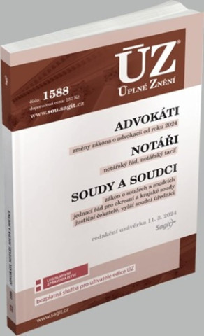 ÚZ 1588 Soudy a soudci