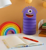 TROUSSE EXTENSIBLE SILICONE MONSTRE BLEU