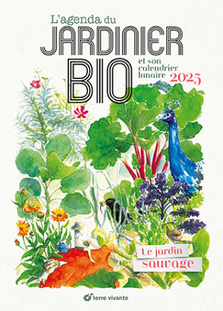 L'Agenda du jardinier bio 2025 (Adriaens)(Carte broșată)