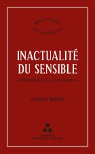 Inactualité du sensible