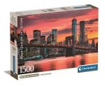 Puzzle 1500 Compact East River At Dusk 31712