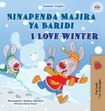 I Love Winter (Swahili English Bilingual Children's Book)