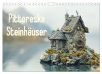 Pittoreske Steinhäuser (Wandkalender 2025 DIN A4 quer), CALVENDO Monatskalender