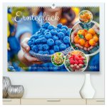 Ernteglück - Eine handvoll süßer Früchte zum Anbeißen (hochwertiger Premium Wandkalender 2025 DIN A2 quer), Kunstdruck in Hochglanz