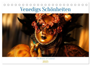 Venedigs Schönheiten (Tischkalender 2025 DIN A5 quer), CALVENDO Monatskalender