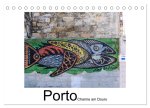 Porto - Charme am Douro (Tischkalender 2025 DIN A5 quer), CALVENDO Monatskalender
