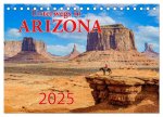 Unterwegs in ARIZONA (Tischkalender 2025 DIN A5 quer), CALVENDO Monatskalender