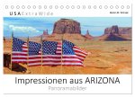 Impressionen aus ARIZONA - Panoramabilder (Tischkalender 2025 DIN A5 quer), CALVENDO Monatskalender