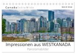 Impressionen aus Westkanada (Tischkalender 2025 DIN A5 quer), CALVENDO Monatskalender