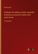 Catalogue des tableaux, études, aquarelles et dessins provenant de l'atelier de M. Justin Ouvrié
