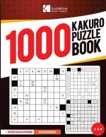 Kunlektra Brain Teaser 1000+ 9 x 9 Kakuro Puzzle Book for Adults