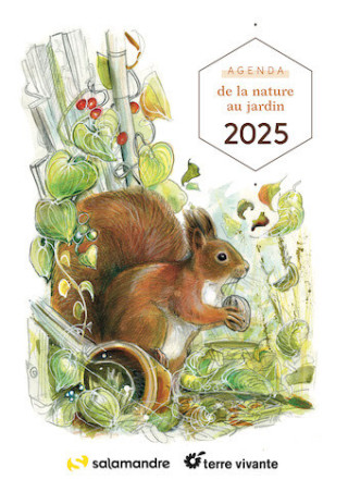 Agenda de la nature au jardin 2025 (Peyrot)(Carte broșată)