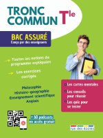 Bac assuré Tronc commun - Terminale