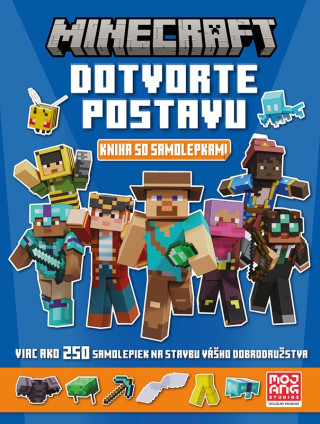 Minecraft - Tvorba postáv - Knižka so samolepkami